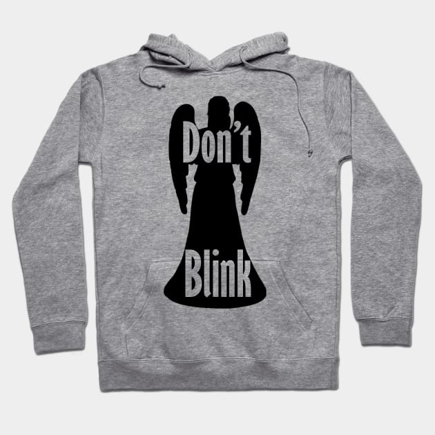 Doctor Who Weeping Angel - Don't Blink! Hoodie by SOwenDesign